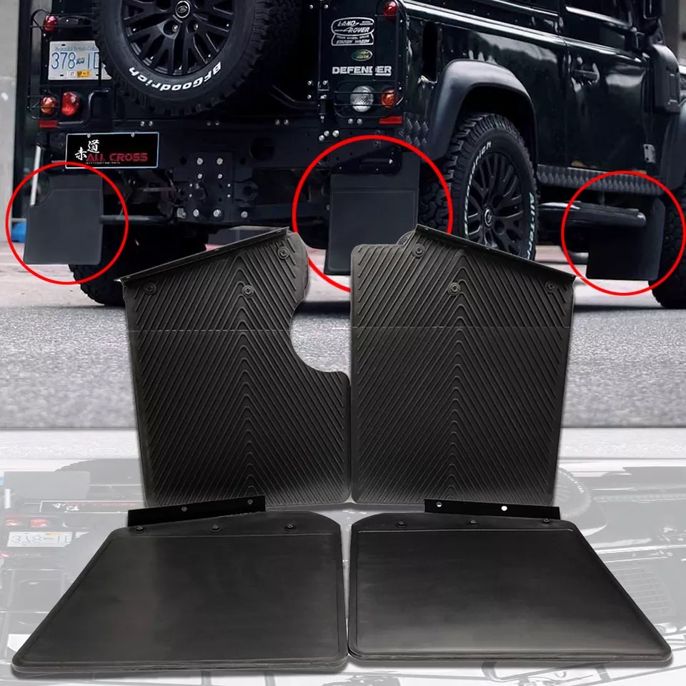 Land Rover Defender Mud Flap Set(1989 - 2016) Defender 90